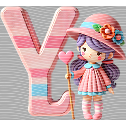 Cartoon letters-CL 634